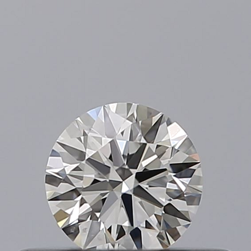 0.24 carat F-VVS2 Excellent cut Natūralus Round Deimantas (1)