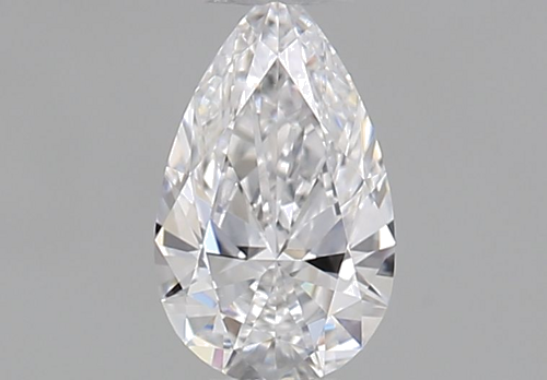 0.28 carat D-VS2 Natūralus Pear Deimantas (1)