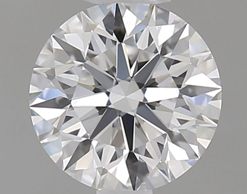 0.59 carat D-VVS2 Excellent cut Natūralus Round Deimantas (1)