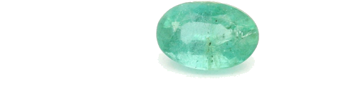 0.55 carat GREEN Oval Smaragdas (1)