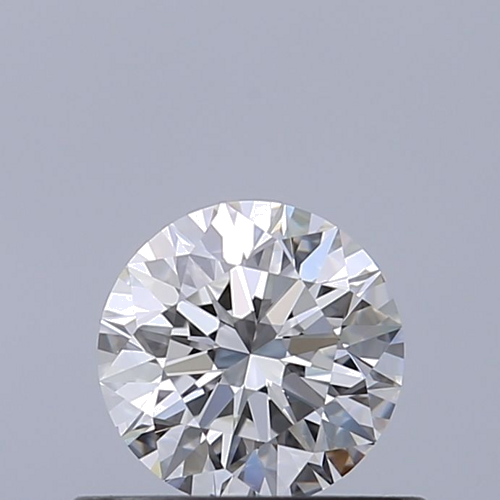 0.51 carat F-VVS1 Excellent cut Natūralus Round Deimantas (1)