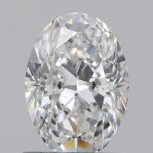 0.81 carat D-VS2 Natūralus Oval Deimantas (1)