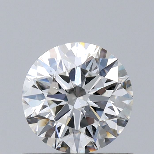0.74 carat G-SI1 Excellent cut Natūralus Round Deimantas (1)