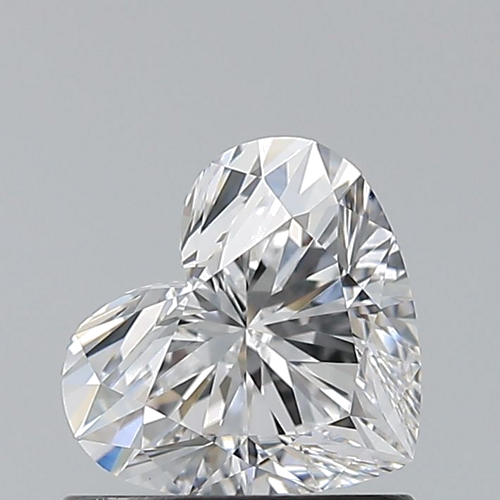 0.81 carat E-VS1 Natūralus Heart Deimantas (1)