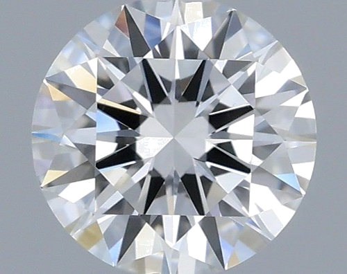 0.43 carat F-VVS2 Excellent cut Natūralus Round Deimantas (1)