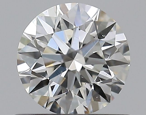0.57 carat H-SI1 Excellent cut Natūralus Round Deimantas (1)