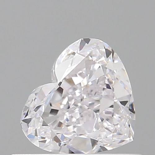 0.53 carat E-VS2 Natūralus Heart Deimantas (1)