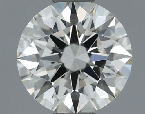 0.51 carat K-VVS1 Excellent cut Natūralus Round Deimantas (1)