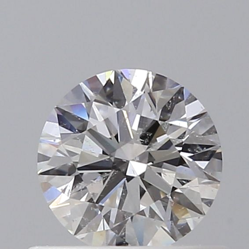 0.46 carat E-SI2 Excellent cut Natūralus Round Deimantas (1)