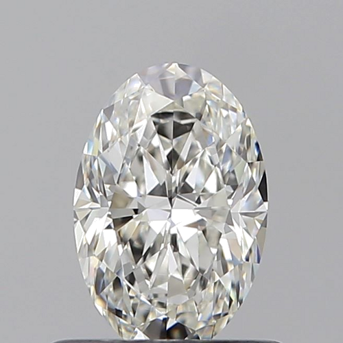 0.6 carat G-VVS1 Natūralus Oval Deimantas (1)