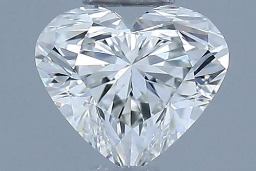 0.43 carat H-VS1 Natūralus Heart Deimantas (1)