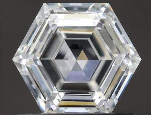 0.58 carat G-VS1 Natūralus Hexagonal Deimantas (1)