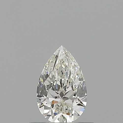 0.5 carat H-VVS1 Natūralus Pear Deimantas (1)