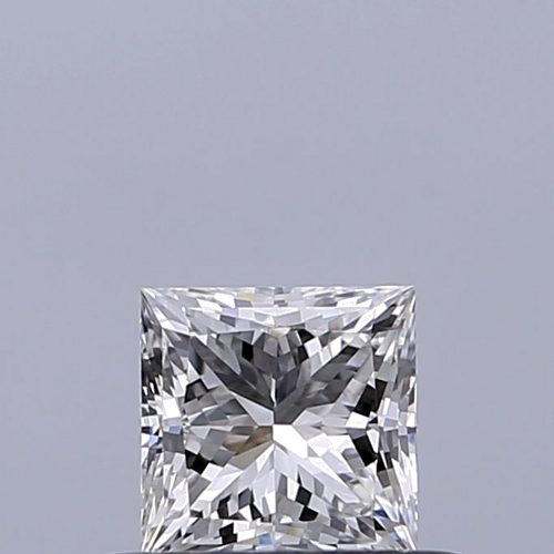 0.4 carat F-IF Natūralus Princess Deimantas (1)
