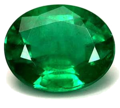 0.63 carat GREEN Oval Smaragdas (1)