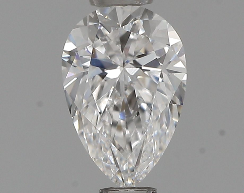 0.59 carat E-VS2 Natūralus Pear Deimantas (1)