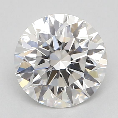 0.53 carat F-VVS1 Excellent cut Natūralus Round Deimantas (1)