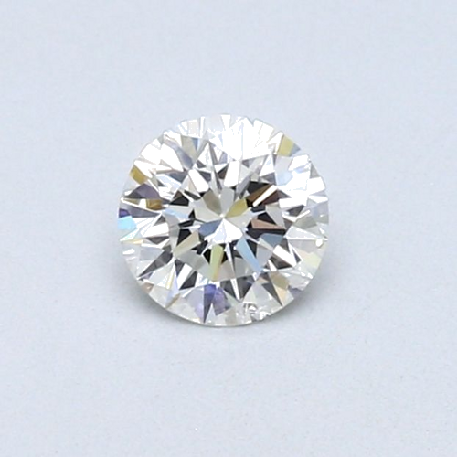 0.34 carat F-VVS2 Excellent cut Natūralus Round Deimantas (1)