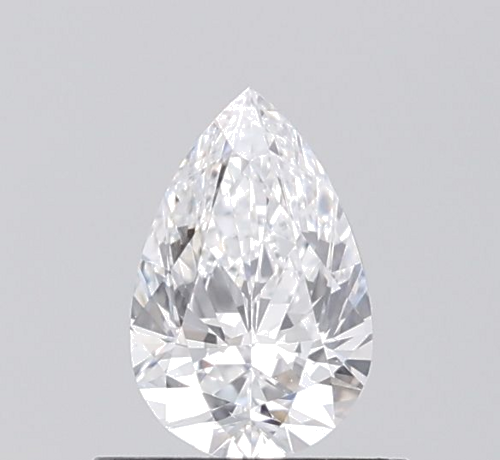 0.52 carat D-VS1 Natūralus Pear Deimantas (1)