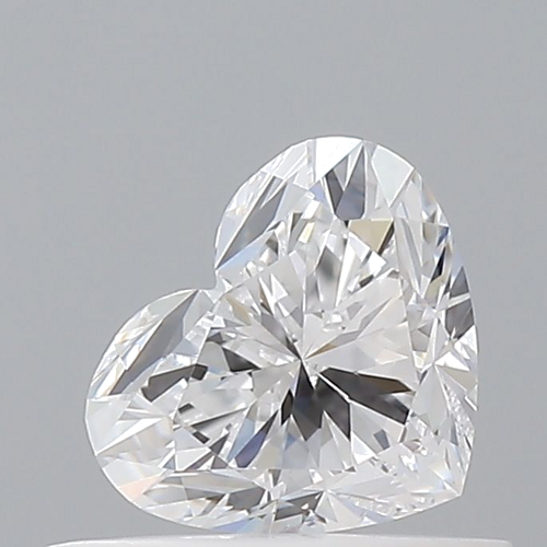 0.5 carat D-VVS1 Natūralus Heart Deimantas (1)