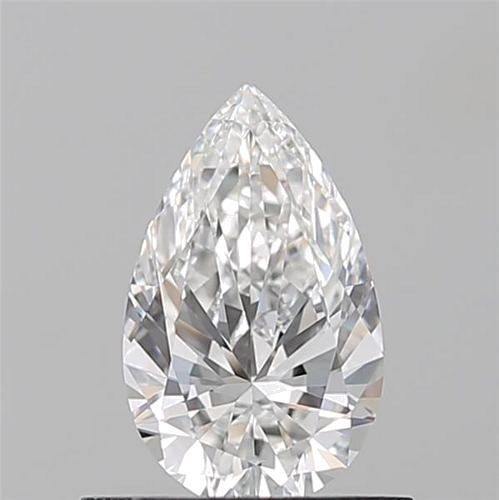 0.55 carat F-IF Natūralus Pear Deimantas (1)