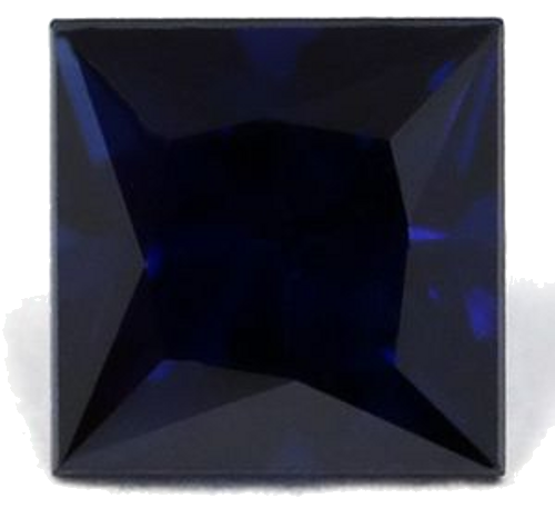 0.7 carat BLUE Square Safyras (1)