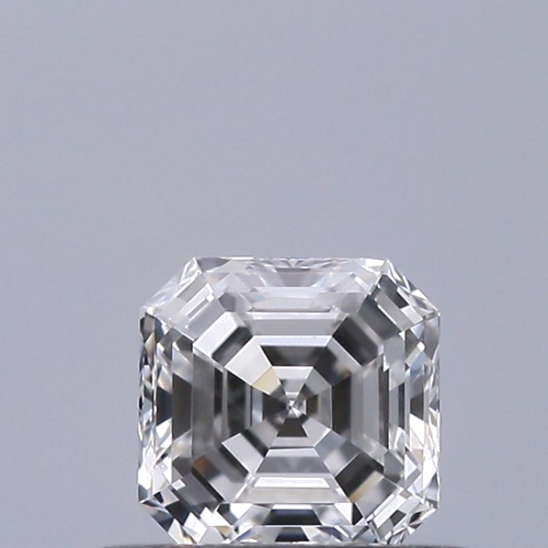 0.4 carat D-VVS1 Natūralus Asscher Deimantas (1)