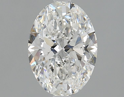 1.3 carat G-SI2 Natūralus Oval Deimantas (1)