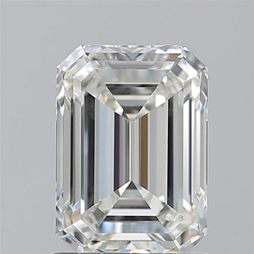 1.7 carat I-VVS2 Natūralus Emerald Deimantas (1)