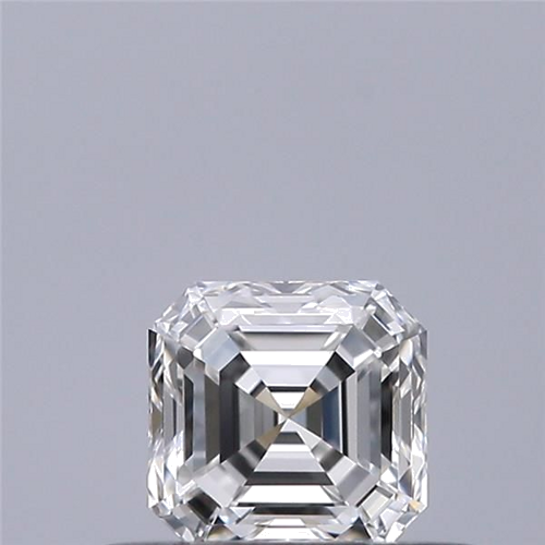 0.32 carat F-IF Natūralus Asscher Deimantas (1)