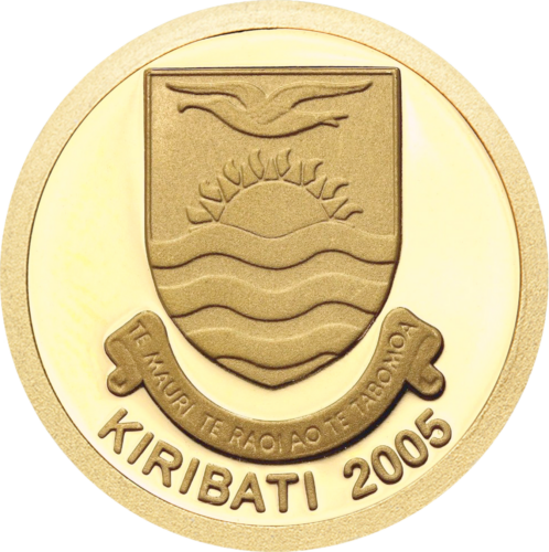 2005 Кирибати 10 долларов монета для Рождественского острова (2)