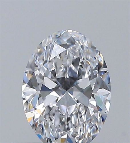 0.37 carat D-VVS1 Natūralus Oval Deimantas (1)