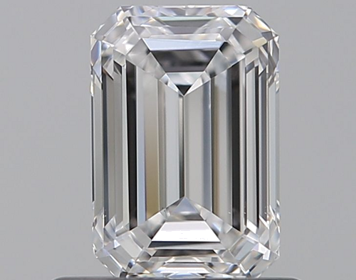 0.7 carat D-VVS2 Natūralus Emerald Deimantas (1)