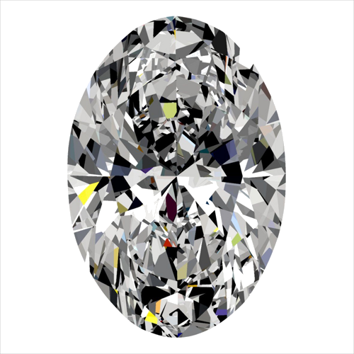 0.31 carat G-VVS1 Natūralus Oval Deimantas (1)