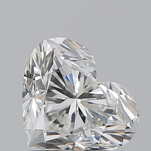 1.02 carat H-VS1 Natūralus Heart Deimantas (1)