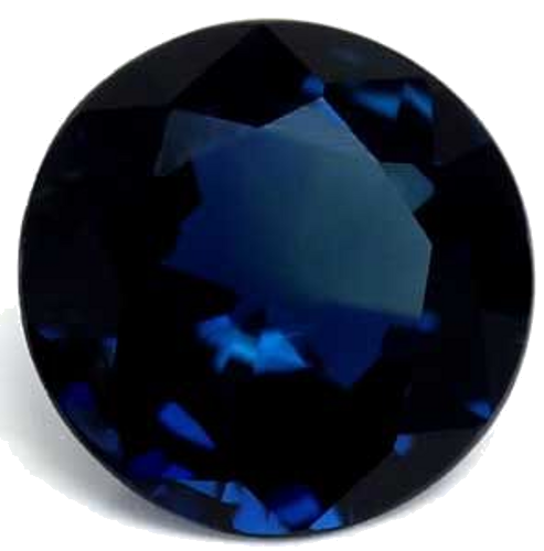 0.52 carat BLUE Round Safyras (1)