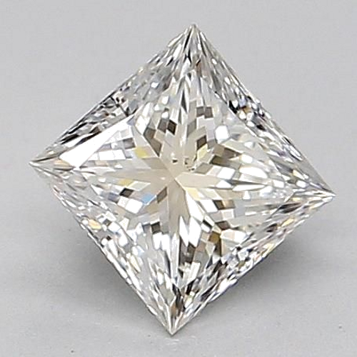 0.6 carat F-VS2 Natūralus Princess Deimantas (1)