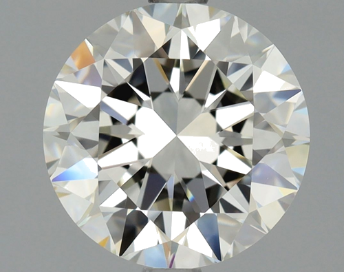 2.01 carat I-VVS1 Excellent cut Natūralus Round Deimantas (1)