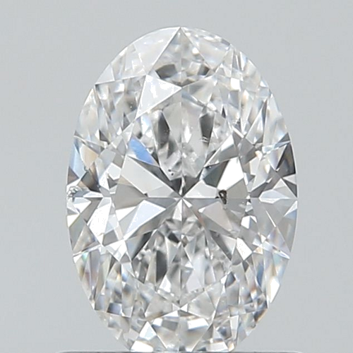 0.7 carat E-SI1 Natūralus Oval Deimantas (1)