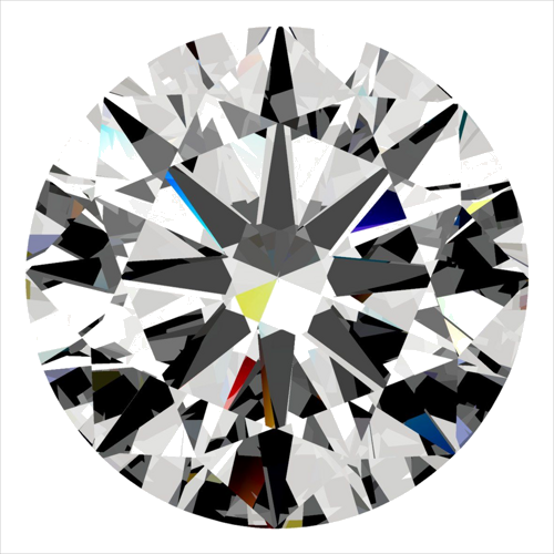 0.3 carat F-VS1 Very Good cut Natūralus Round Deimantas (1)