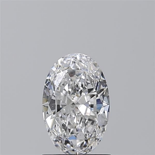 1.0 carat D-SI2 Natūralus Oval Deimantas (1)