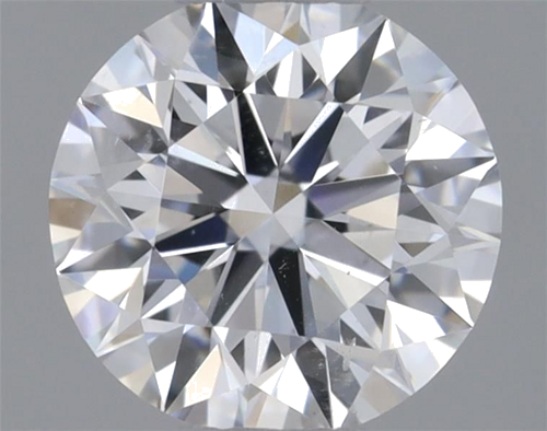 0.45 carat E-SI2 Excellent cut Natūralus Round Deimantas (1)