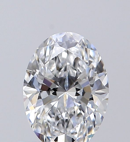 0.52 carat E-VVS1 Natūralus Oval Deimantas (1)