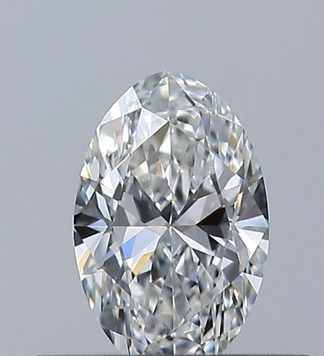 0.3 carat G-VS2 Natūralus Oval Deimantas (1)