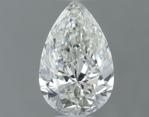 0.6 carat J-VS2 Natūralus Pear Deimantas (1)