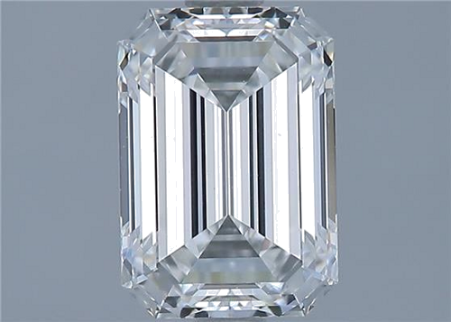 1.7 carat F-VVS2 Natūralus Emerald Deimantas (1)