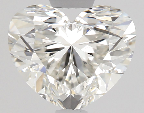 0.91 carat H-VS1 Natūralus Heart Deimantas (1)