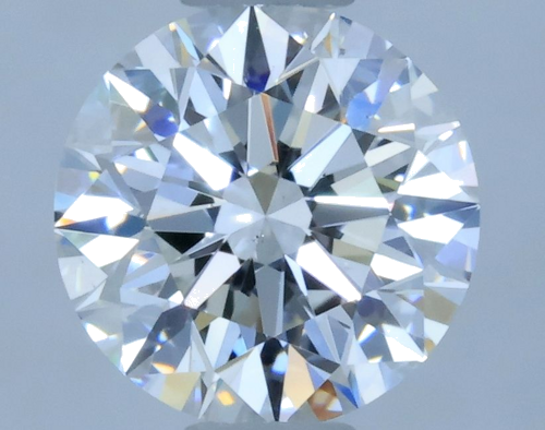 0.52 carat F-VS2 Excellent cut Natūralus Round Deimantas (1)