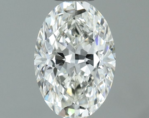 0.51 carat I-VVS2 Natūralus Oval Deimantas (1)