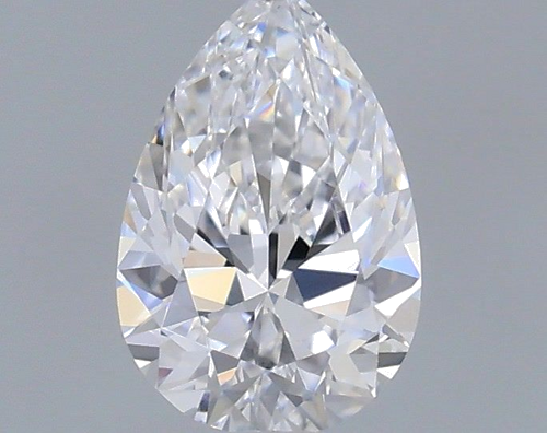 0.31 carat D-VVS2 Natūralus Pear Deimantas (1)
